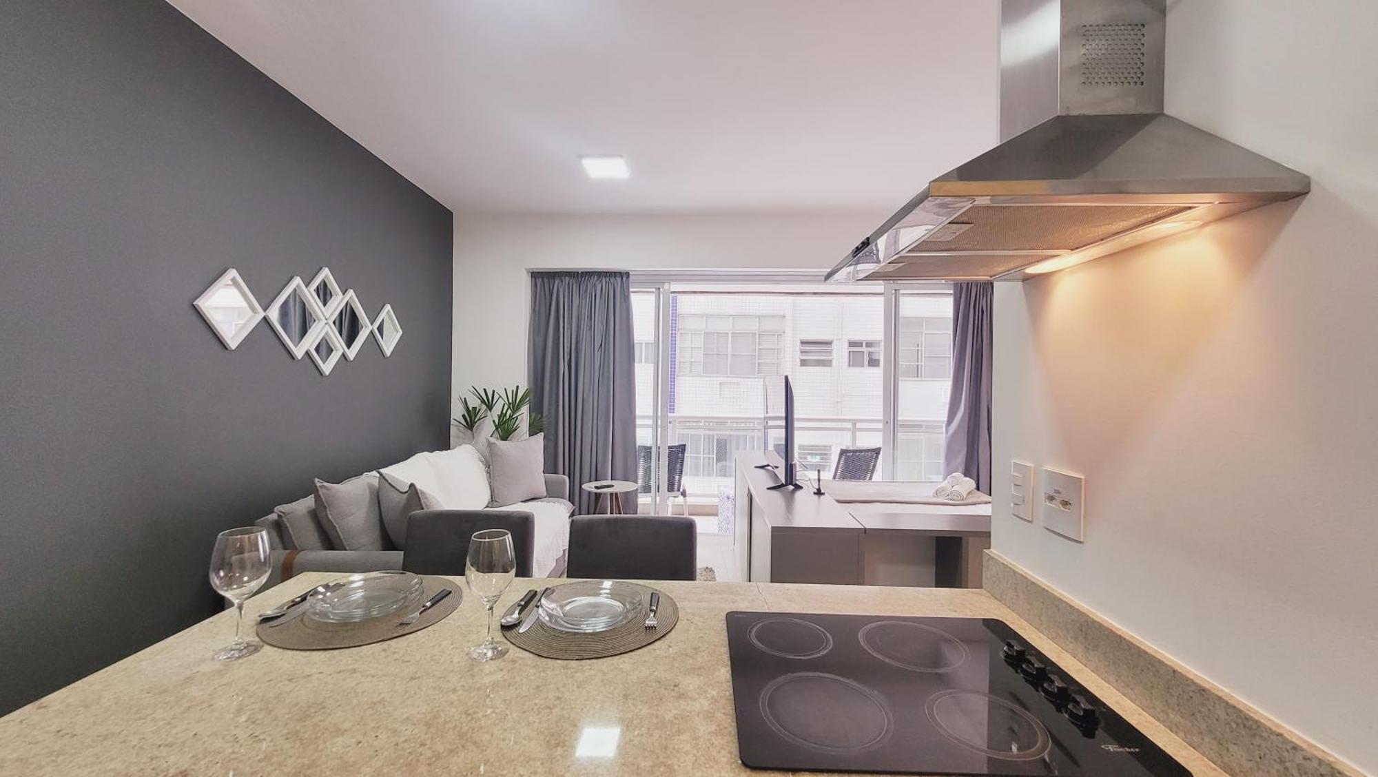 Book Santos - Unlimited 618 - Veja E Escute O Mar Apartman Kültér fotó