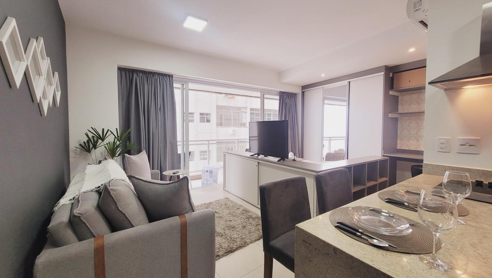 Book Santos - Unlimited 618 - Veja E Escute O Mar Apartman Kültér fotó